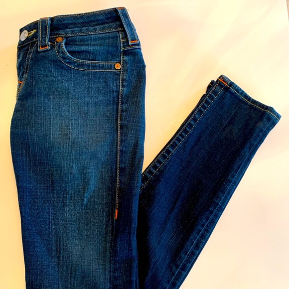 Womens Size 27 Julie True Religion Jeans Waist 29.5 inches (Size 4) - Picture 1 of 10